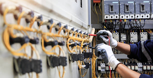 Professional Electrician technician working in Yarmouth Port, MA